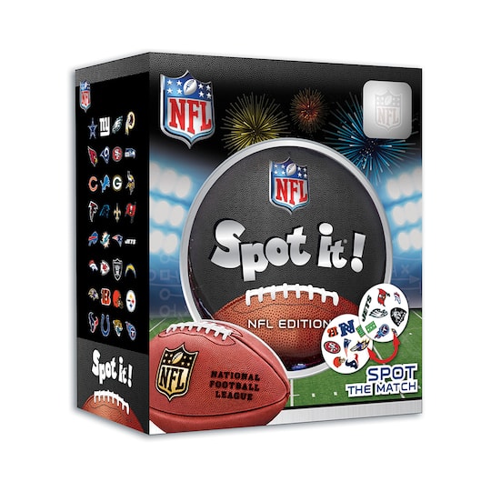 Masterpieces Puzzles Spot It! Nfl Edition Card Game, One Size, Multiple Colors